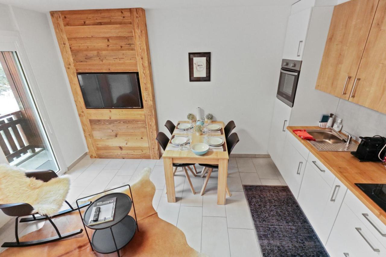 Appartement En Plein Centre De Crans Montana Ngoại thất bức ảnh